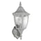 Designers Fountain Waterbury 1425 in 1Light White Outdoor Wall Lantern with Clear Glass Shade 2462-WH - alternate 3